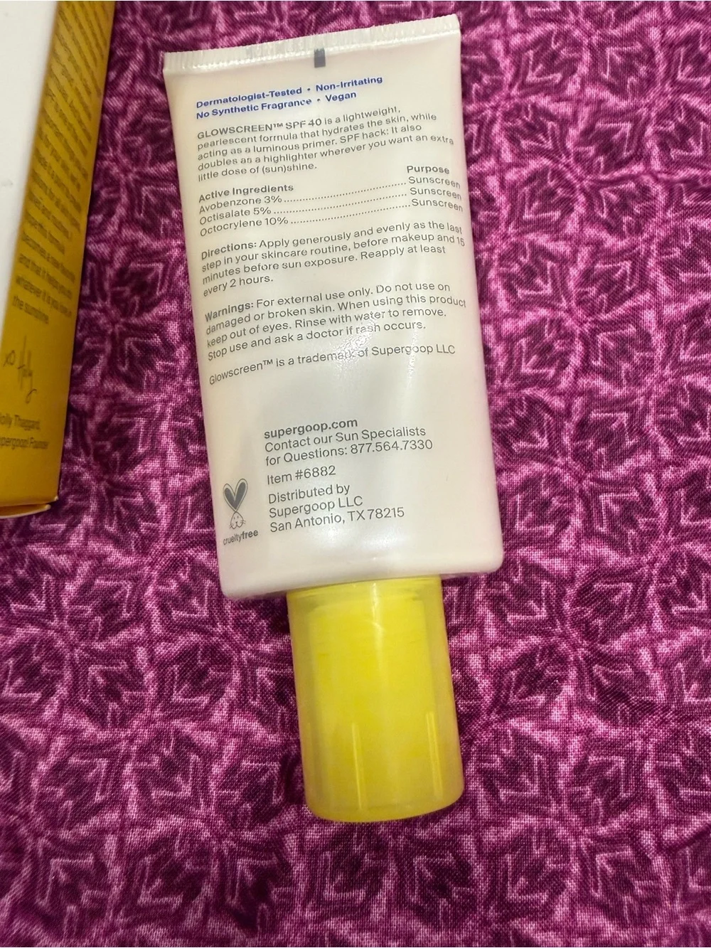 *NEW*1.7*Supergoop! *Glow Screen Sunrise SPF 40